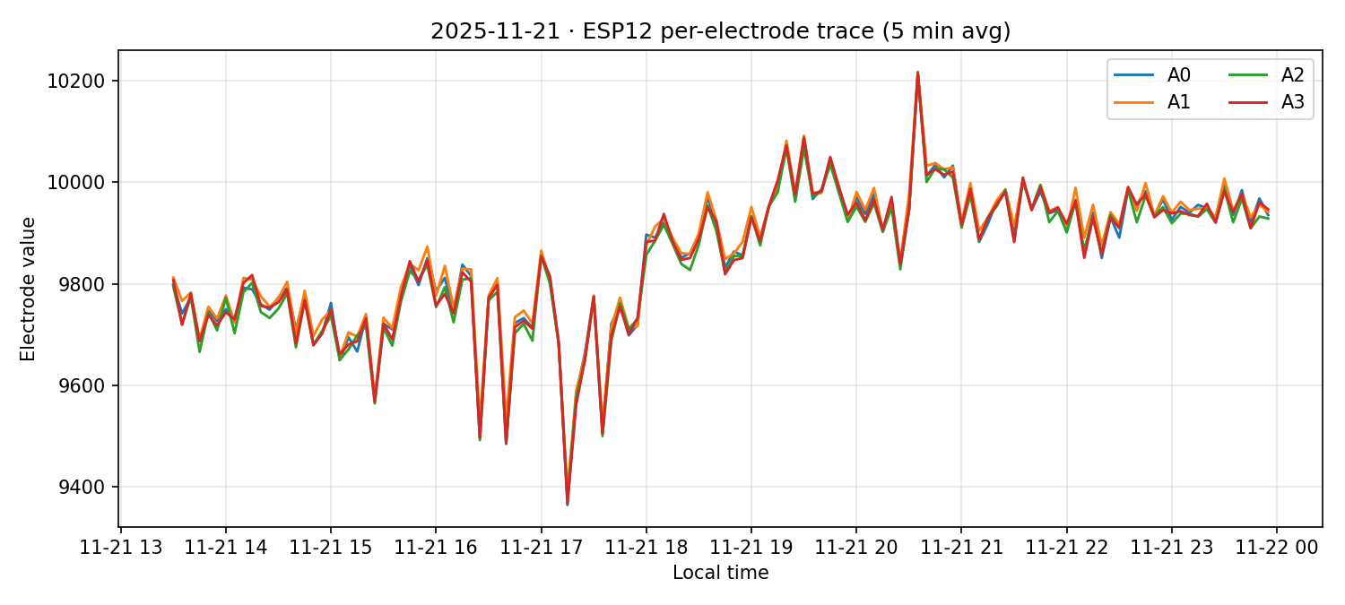 ESP12 per-electrode traces on 21 Nov 2025